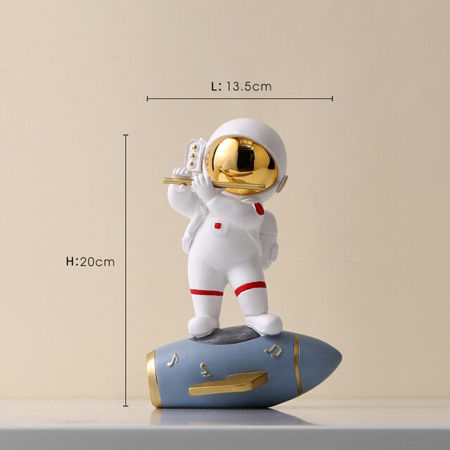 Astronaut decoratiebeeldjes