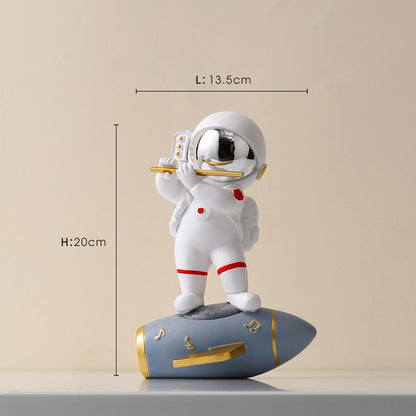 Astronaut decoratiebeeldjes