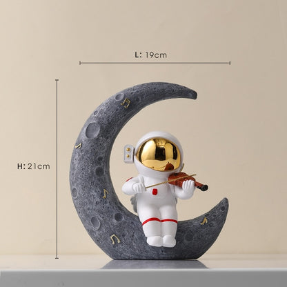 Astronaut decoratiebeeldjes