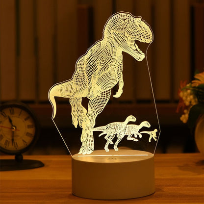 Kids 3D LED Creative Nachtlamp