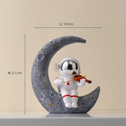 Astronaut decoratiebeeldjes