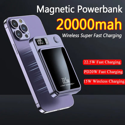 magnetische powerbank 20000mah