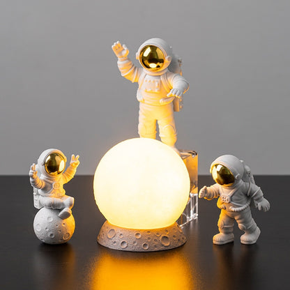 Astronaut and Moon huisdecoratie set