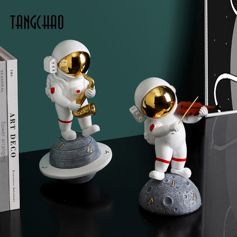 Astronaut decoratiebeeldjes