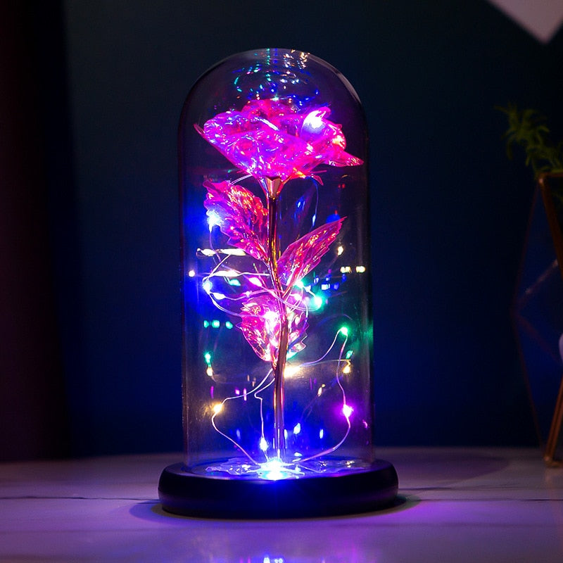 Galaxy Rose Eternal Lamp Premium