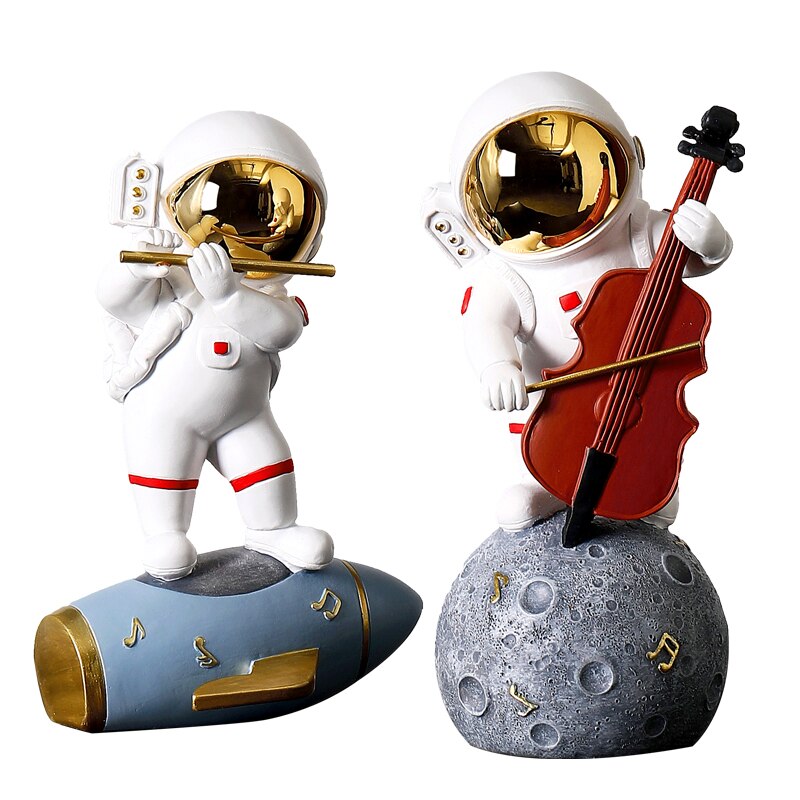 Astronaut decoratiebeeldjes