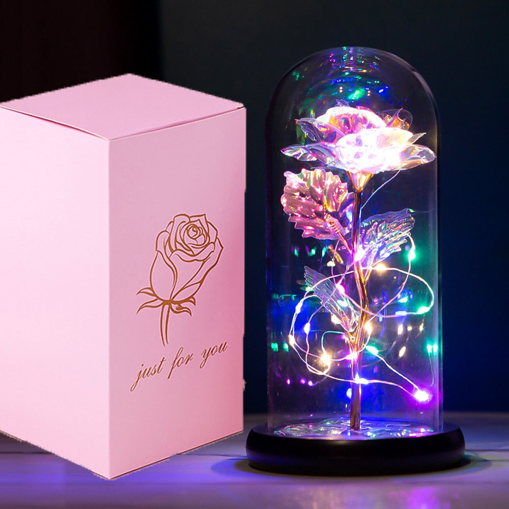 Galaxy Rose Eternal Lamp Premium